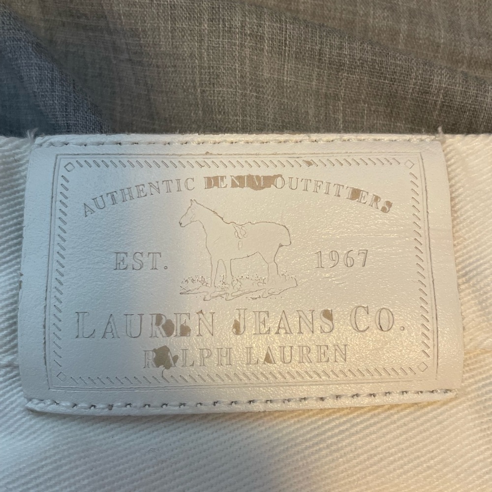 NWOT Lauren Ralph Lauren Paisley Boot Cut Jeans - Picture 4 of 8